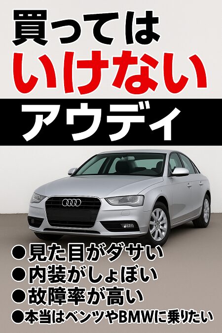 アウディ買ってはいけない